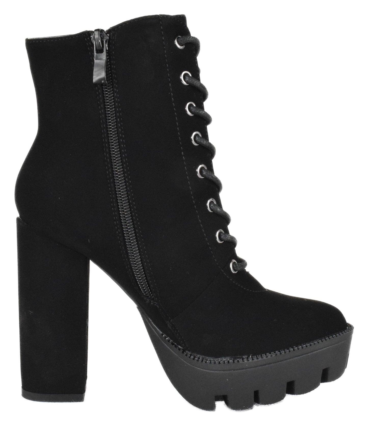 DALE-6 Black Nubuck TOP MODA