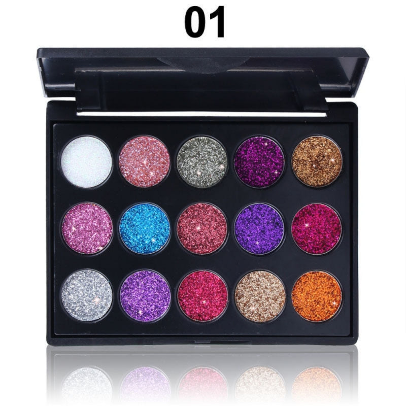 Shimmering Diamond Eyeshadow Palette