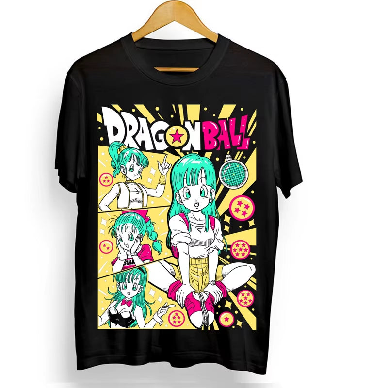 Men Women Son Goku Dragon Ball Z T Shirts Vegeta 100% Cotton Clothes Funny Short Sleeve Crewneck Tee Shirt New Arrival T-Shirts