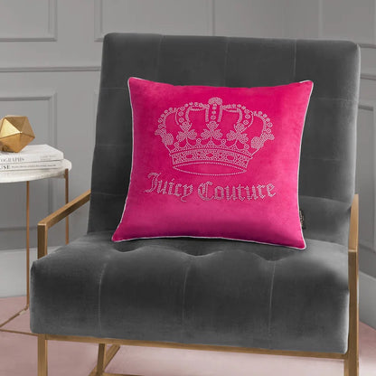 Gothic Rhinestone Decorative Pillow
