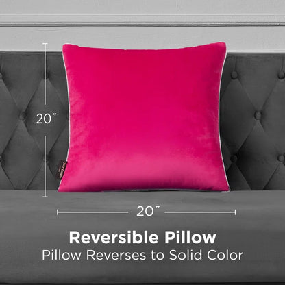 Gothic Rhinestone Decorative Pillow