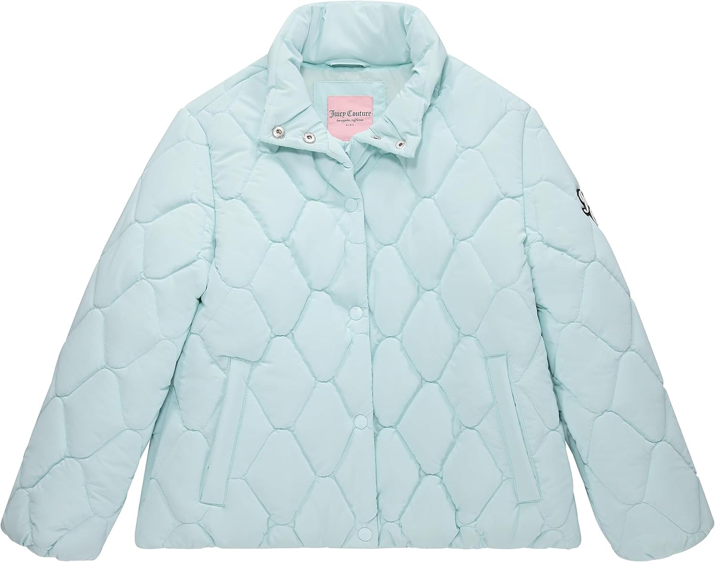 Girls Coat, Faux Fur Hooded Winter Jacket, Warm Padded Parka Hoodie, Kids Heavyweight Winter Coat