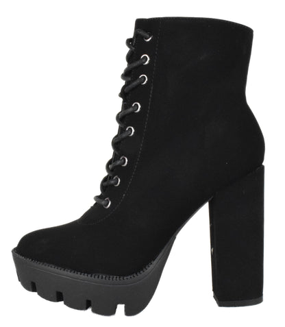 DALE-6 Black Nubuck TOP MODA