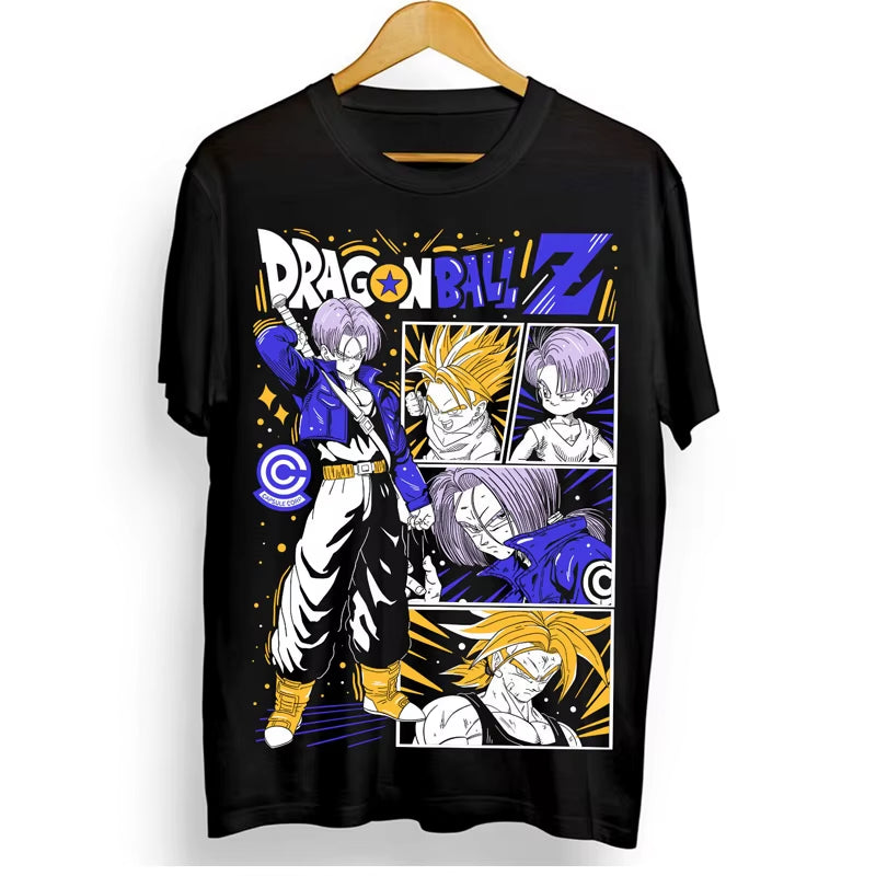 Men Women Son Goku Dragon Ball Z T Shirts Vegeta 100% Cotton Clothes Funny Short Sleeve Crewneck Tee Shirt New Arrival T-Shirts