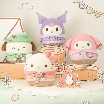Squishmallows Original Sanrio 12in Cute Camping My Melody – Official Jazwares Plush (Medium-Sized)