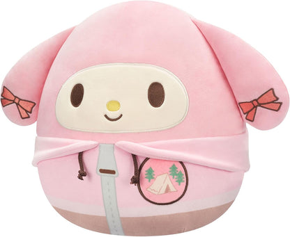 Squishmallows Original Sanrio 12in Cute Camping My Melody – Official Jazwares Plush (Medium-Sized)