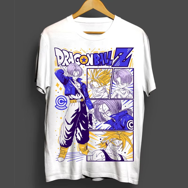 Men Women Son Goku Dragon Ball Z T Shirts Vegeta 100% Cotton Clothes Funny Short Sleeve Crewneck Tee Shirt New Arrival T-Shirts