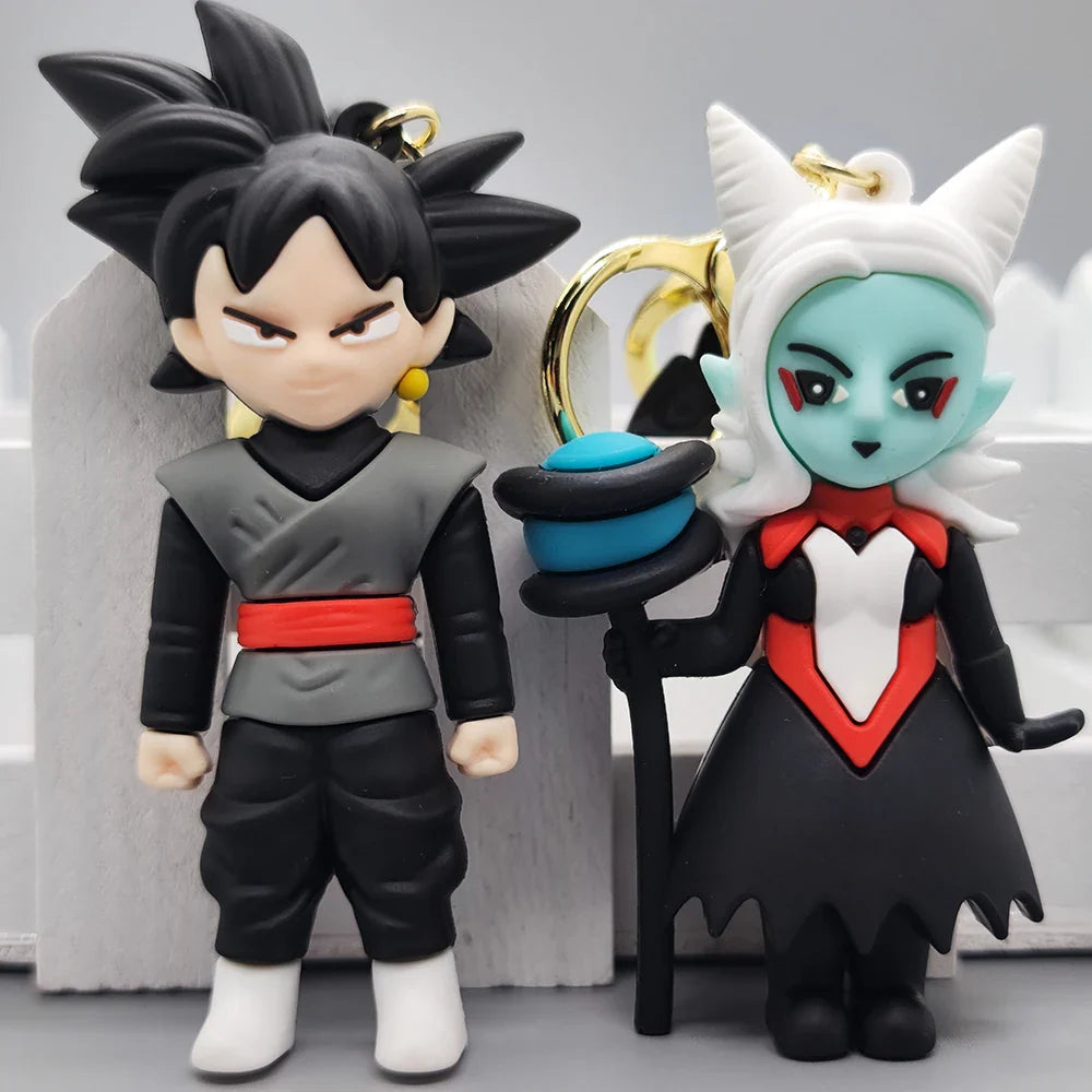 Anime Dragon Ball Keychain Son Goku Vegeta Piccolo