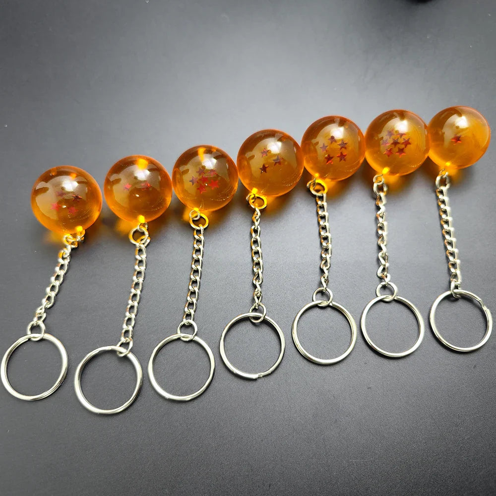 Anime Dragon Ball Keychain Son Goku Vegeta Piccolo