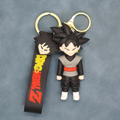 Anime Dragon Ball Keychain Son Goku Vegeta Piccolo