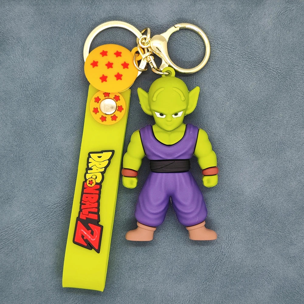 Anime Dragon Ball Keychain Son Goku Vegeta Piccolo