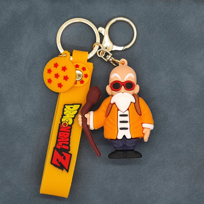 Anime Dragon Ball Keychain Son Goku Vegeta Piccolo