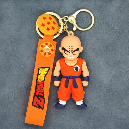 Anime Dragon Ball Keychain Son Goku Vegeta Piccolo