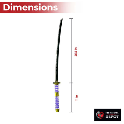 Nidai Kitetsu One Piece Anime Katana