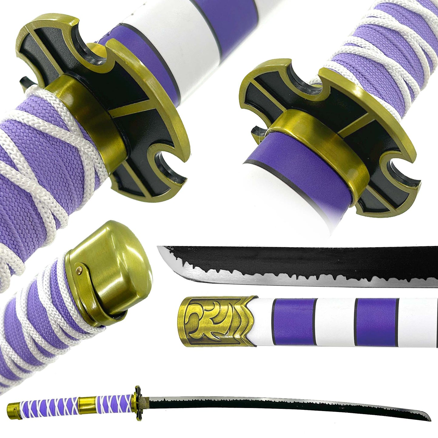 Nidai Kitetsu One Piece Anime Katana