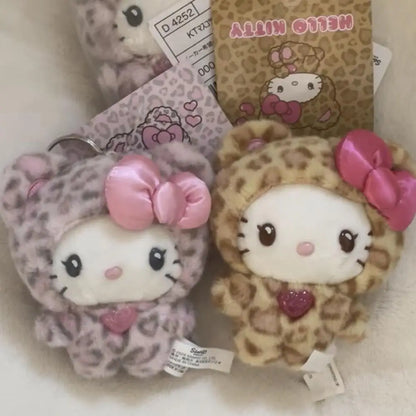 Sanrio Hello Kitty Leopard Print Keychain