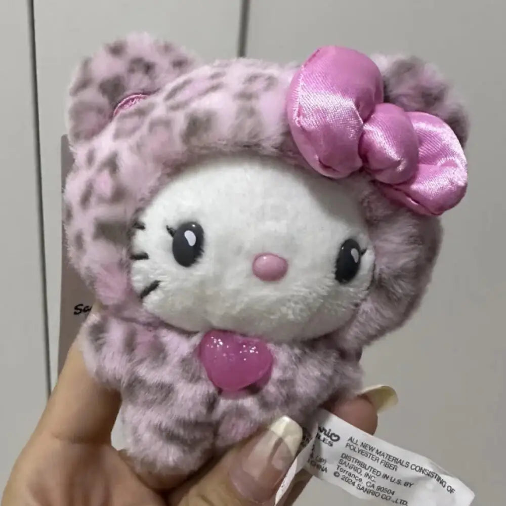 Sanrio Hello Kitty Leopard Print Keychain