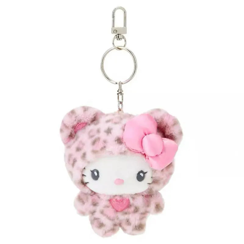 Sanrio Hello Kitty Leopard Print Keychain