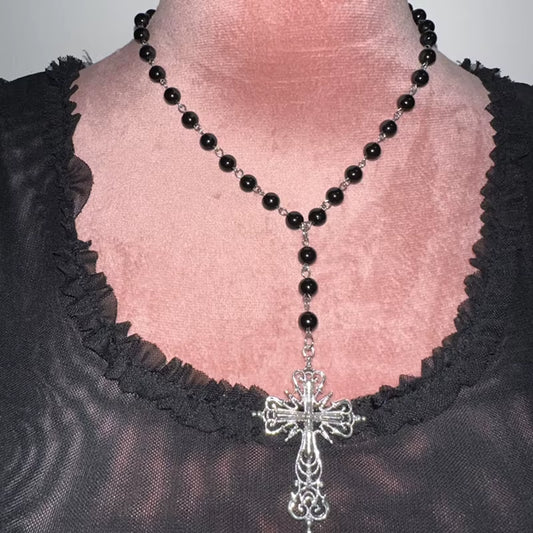 Gothic Jewelry Leather Devil Doll Head Pendant Necklace Women Accessories Punk Charm Halloween Choker Korean Fashion Necklace