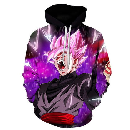 Dragon Ball Super 3D Hoodie Men /Women Spring Autumn Fashion Sweatshirt Unisex Japanese Anime Goku Print Jacket Outerwear