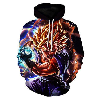 Dragon Ball Super 3D Hoodie Men /Women Spring Autumn Fashion Sweatshirt Unisex Japanese Anime Goku Print Jacket Outerwear