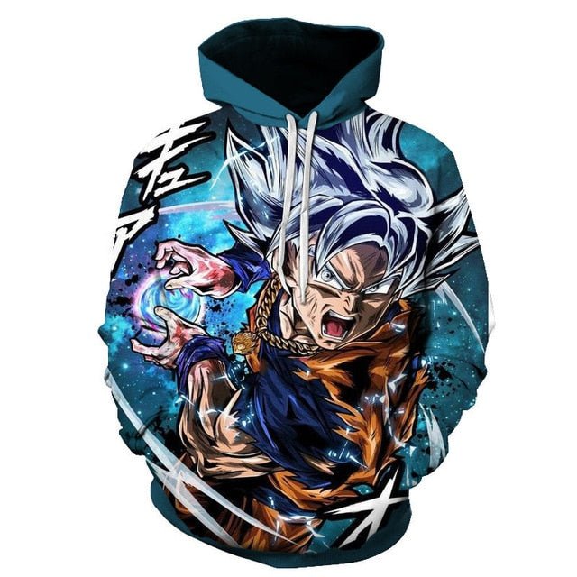 Dragon Ball Super 3D Hoodie Men /Women Spring Autumn Fashion Sweatshirt Unisex Japanese Anime Goku Print Jacket Outerwear