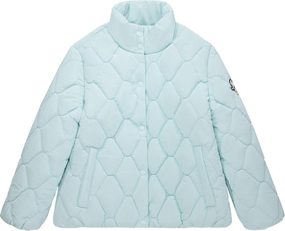 Girls Coat, Faux Fur Hooded Winter Jacket, Warm Padded Parka Hoodie, Kids Heavyweight Winter Coat