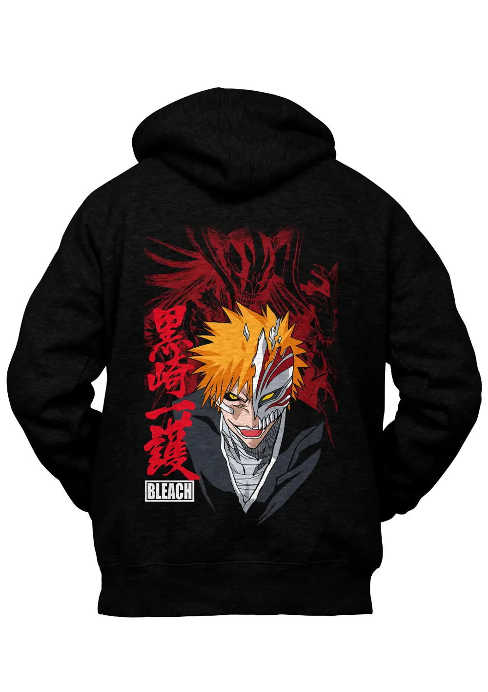 Felpa con Cappuccio Retro Bleach Vanguard Anime