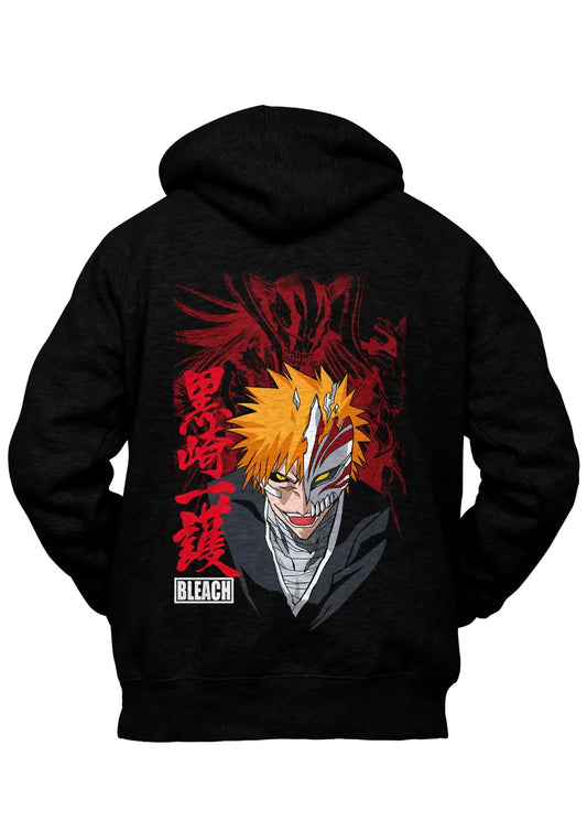 Felpa con Cappuccio Retro Bleach Vanguard Anime