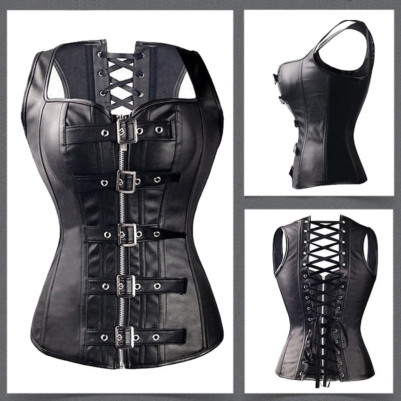 Miss Moly Steampunk Corset Gothic Bustier Boned Overbust Dress Underbust burlesque Top Plus Size 6Xl Tummy Slimming Clothes