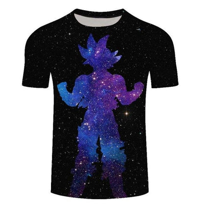 Goku Dragon Ball Z 3d T Shirt Summer Hipster Short Sleeve Tee Tops Men/Women Anime DBZ Harajuk T-Shirts Homme