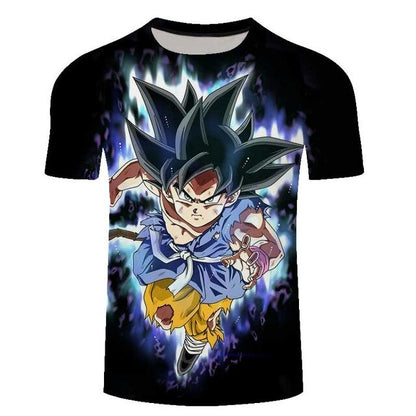 Goku Dragon Ball Z 3d T Shirt Summer Hipster Short Sleeve Tee Tops Men/Women Anime DBZ Harajuk T-Shirts Homme