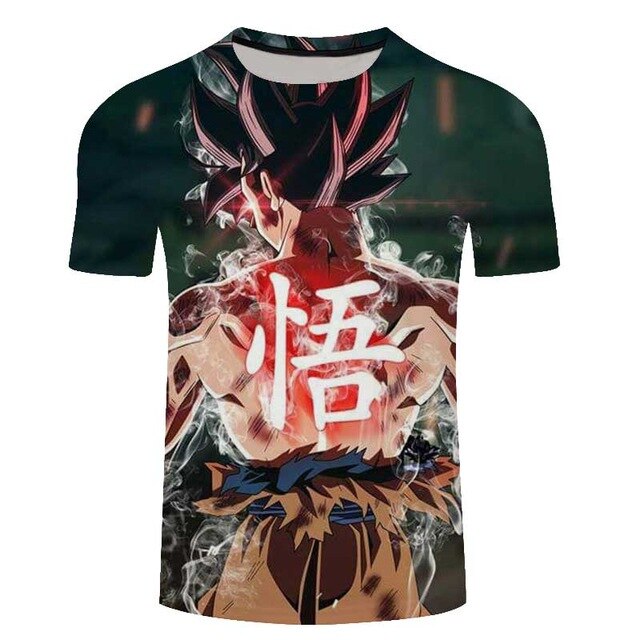 Goku Dragon Ball Z 3d T Shirt Summer Hipster Short Sleeve Tee Tops Men/Women Anime DBZ Harajuk T-Shirts Homme