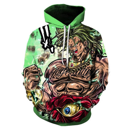 Dragon Ball Super 3D Hoodie Men /Women Spring Autumn Fashion Sweatshirt Unisex Japanese Anime Goku Print Jacket Outerwear