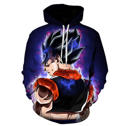Dragon Ball Super 3D Hoodie Men /Women Spring Autumn Fashion Sweatshirt Unisex Japanese Anime Goku Print Jacket Outerwear