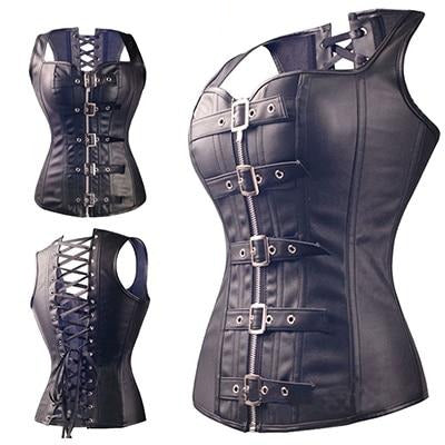 Miss Moly Steampunk Corset Gothic Bustier Boned Overbust Dress Underbust burlesque Top Plus Size 6Xl Tummy Slimming Clothes