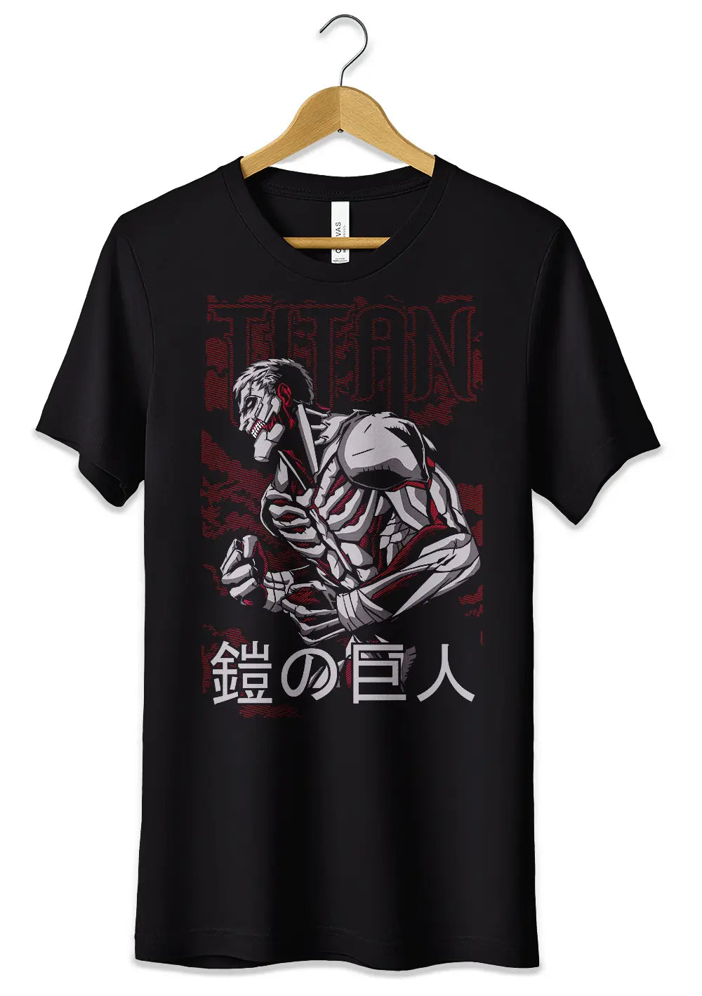 T-Shirt Maglietta Attack on Titan Armored Anime