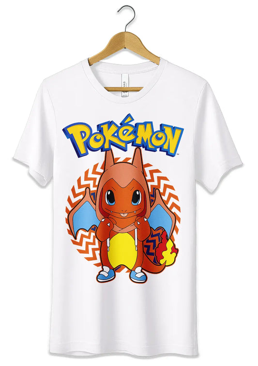 T-Shirt Maglietta Charizard Pokémon Anime