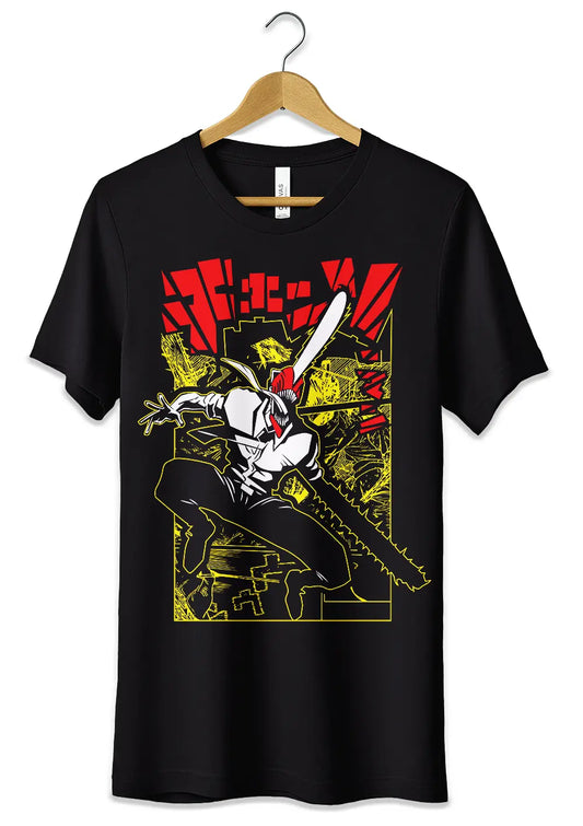 T-Shirt Maglietta Anime Manga Chainsaw Man