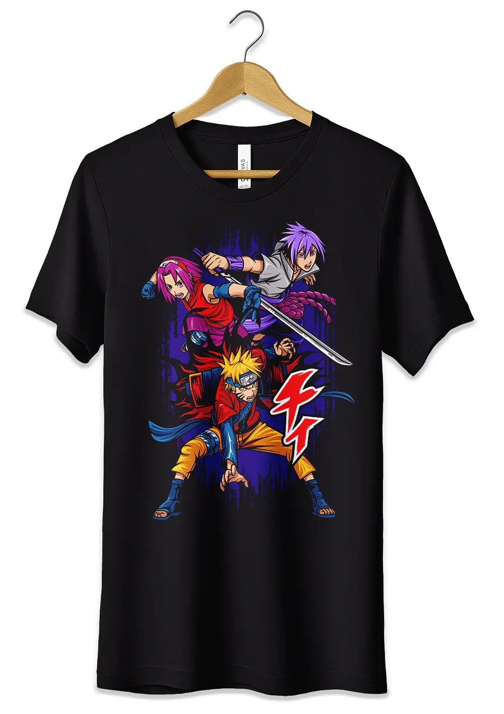 T-Shirt Maglietta Fans Naruto Anime